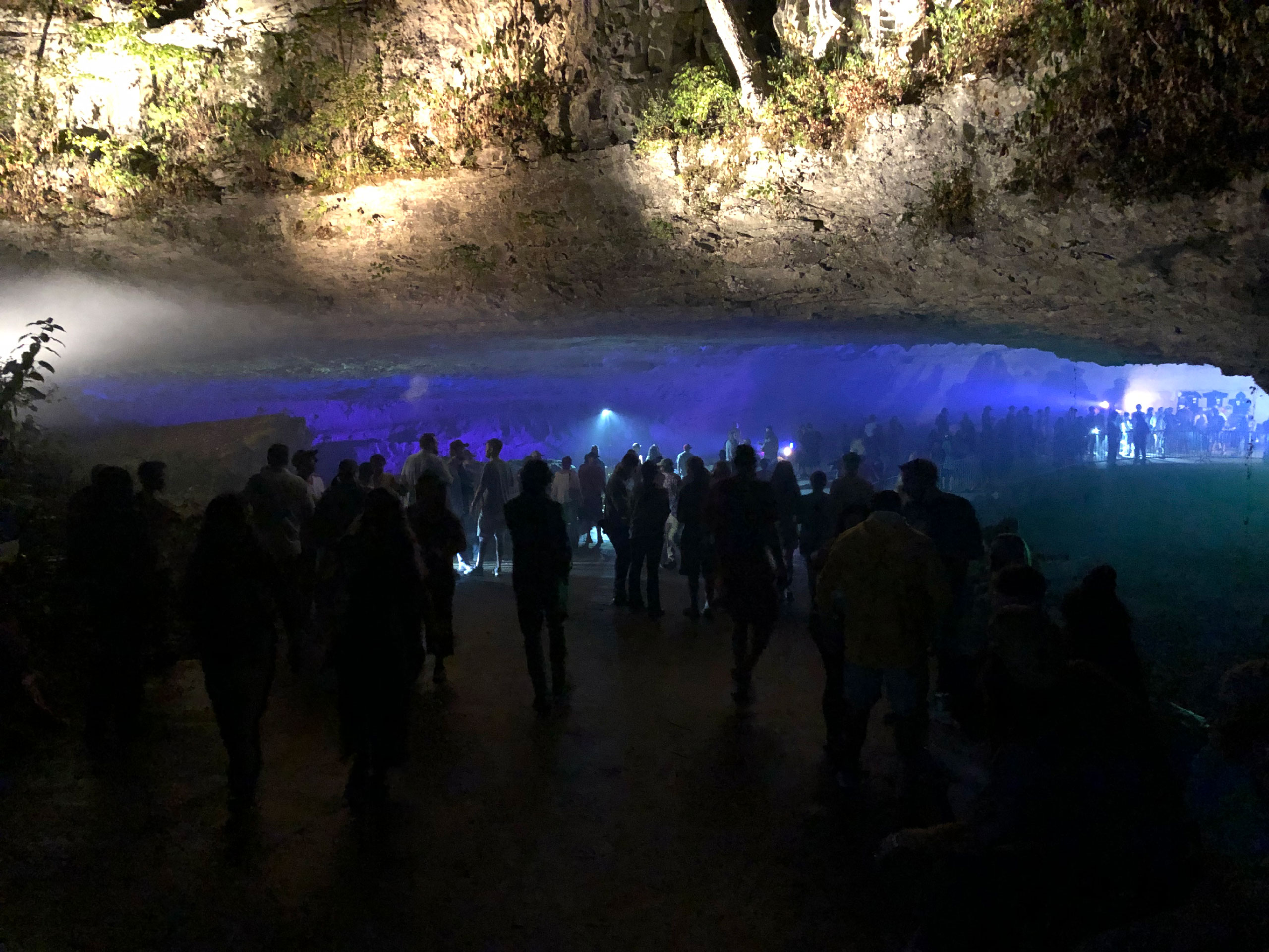 The Caverns Big Room Entrance
